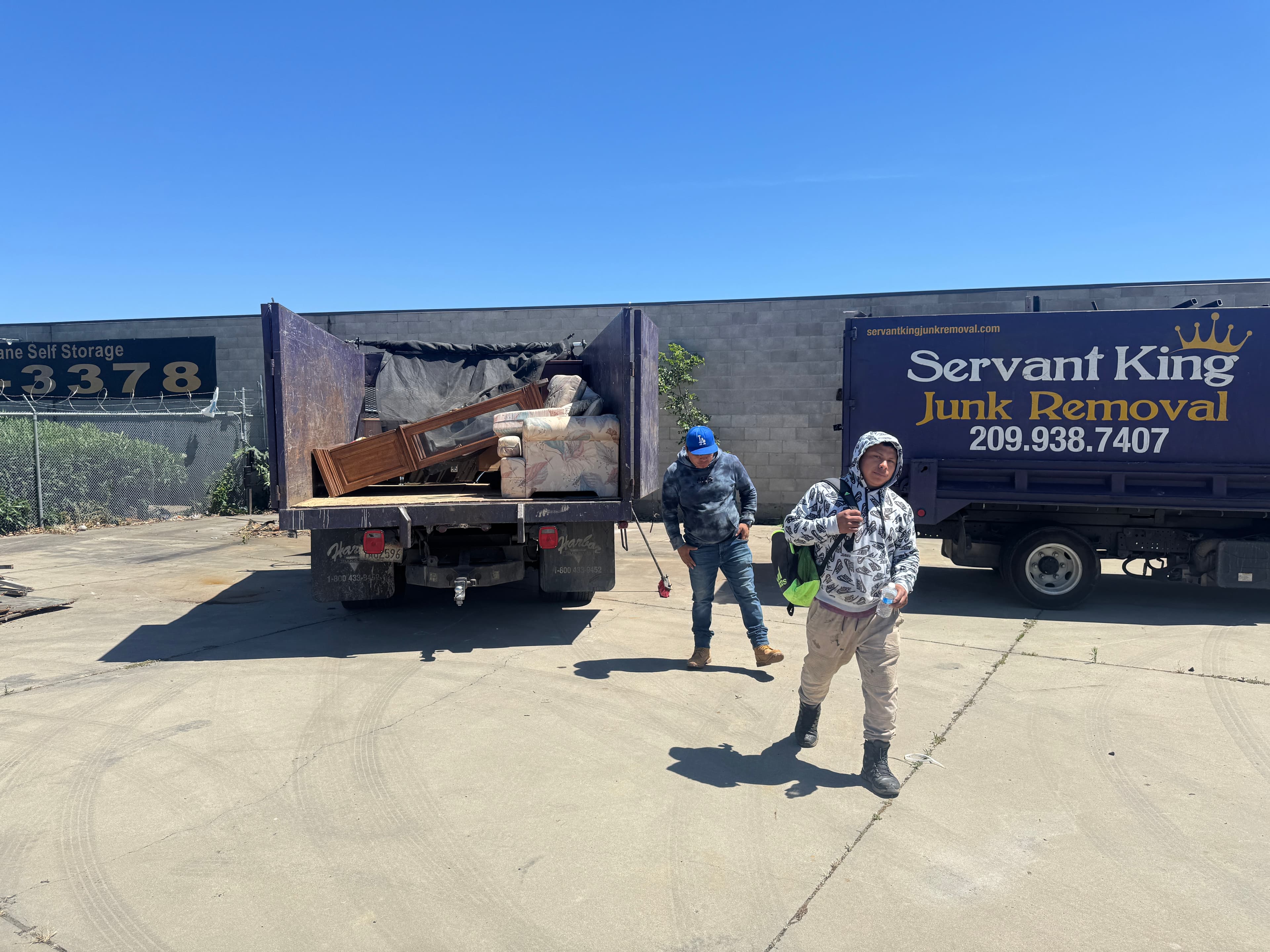 Cleared site after Servant King completed the demolition